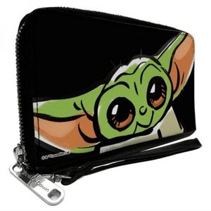The Mandalorian Baby Yoda Zip Around Wallet